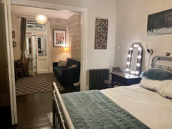 Boutique apartment bedroom